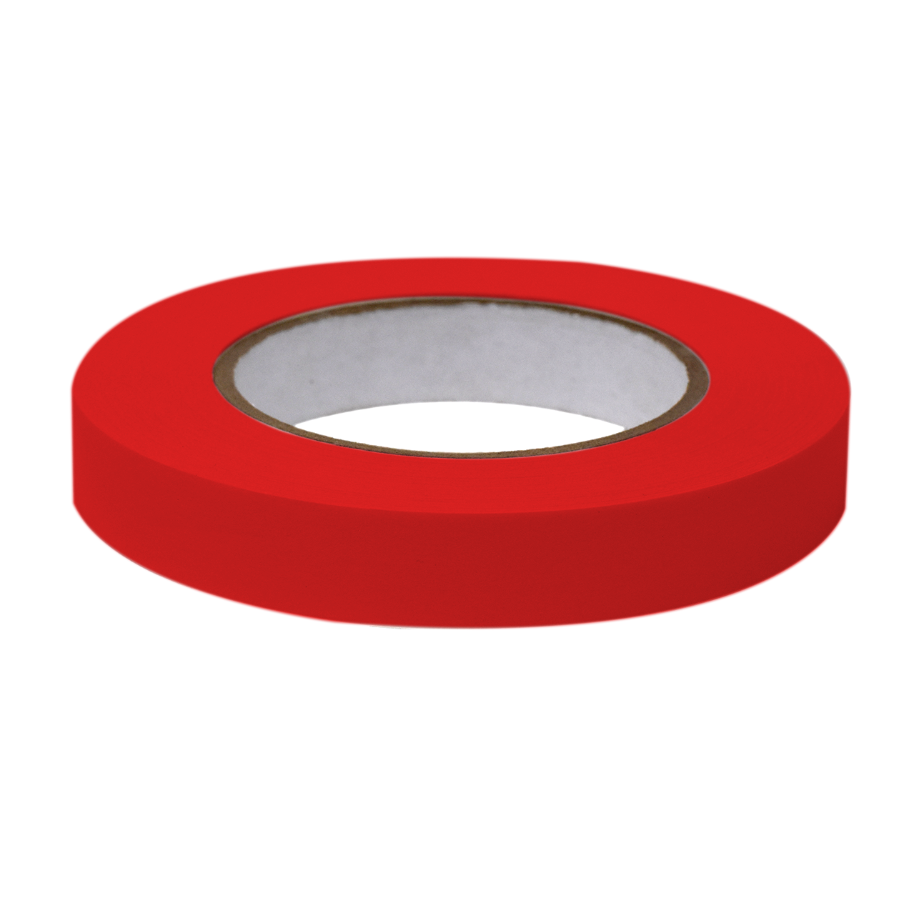 Globe Scientific Labeling Tape, 3/4" x 60yd per Roll, 4 Rolls/Case, Red  